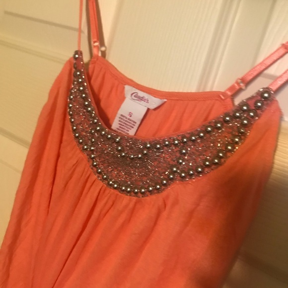 Coral tank top - Picture 2 of 3